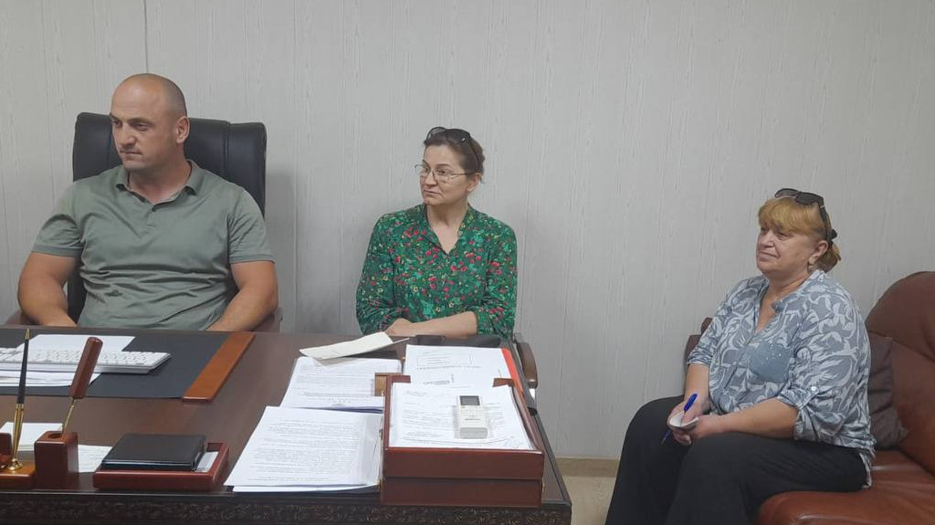 Совещание на базе УСЗН, по оказанию государственной социальной помощи на основании социального контракта.